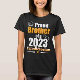 Camiseta Clase Valedictorian 2023 Orgulloso Hermano de Fami