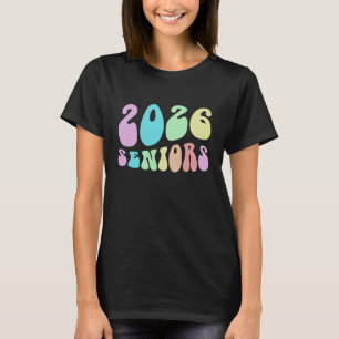 Camiseta Clase Vintage de 2026 Seniors Anuario 12 Años La