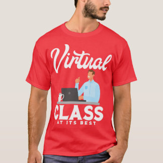 Camiseta Clase virtual en su mejor momento