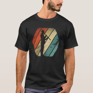 Camiseta Clases antiguas para jugadores de clarinete retro