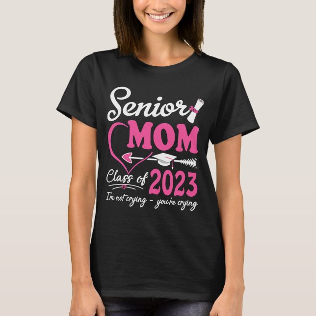 Camiseta Clases De Madres Mayores De 2023 Orgullosas M (Anverso)