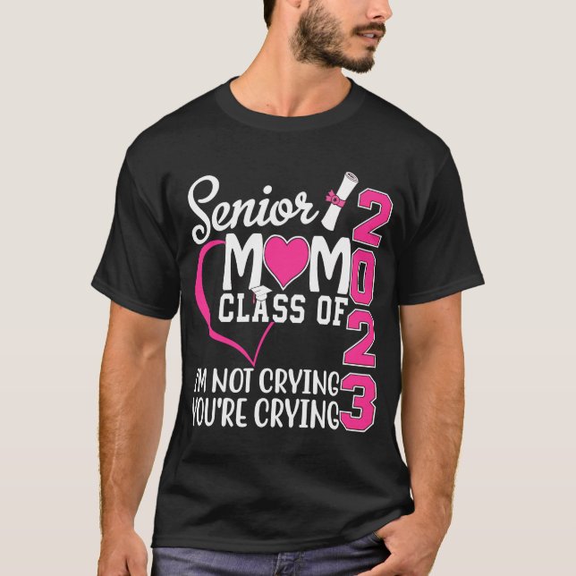 Camiseta Clases De Madres Mayores De 2023 Orgullosas M (Anverso)
