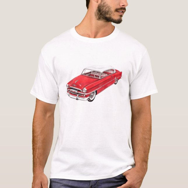 Camiseta clásica 1954 del coche de Plymouth (Anverso)