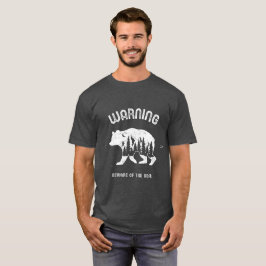 Camiseta Clásica Advertencia Cuidado Con El Oso