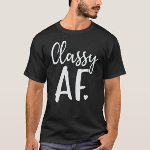 Camiseta Clásica Af Como Regalo De Navidades Chicas Fck Dop