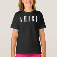 Camiseta clásica Amiri White Font
