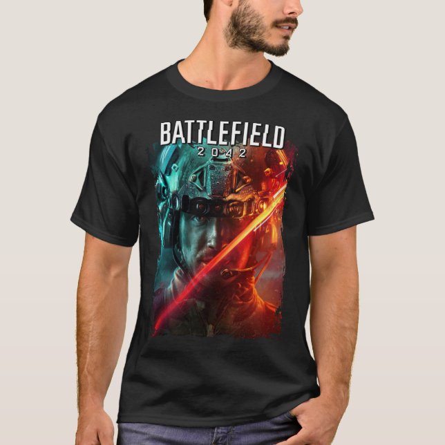 Camiseta clásica Battlefield 2042 (Anverso)