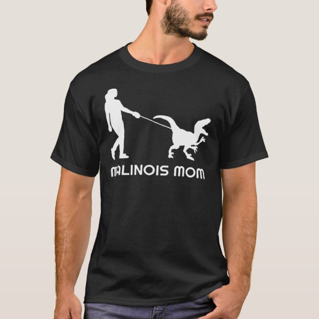 camiseta clásica belga malinois (Anverso)