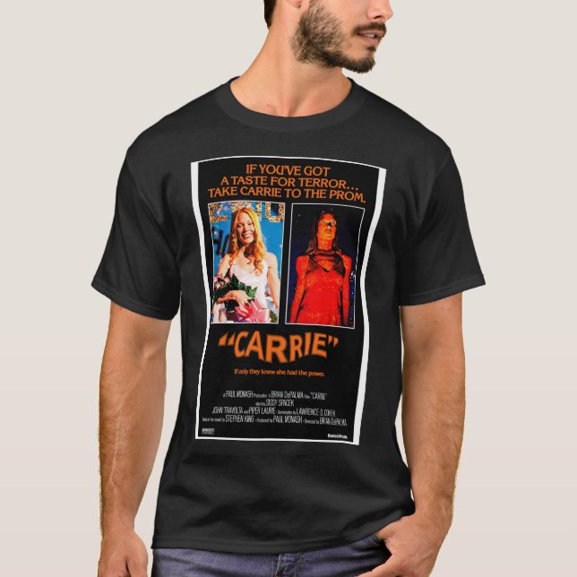 Camiseta clásica Carrie (1976) (Anverso)
