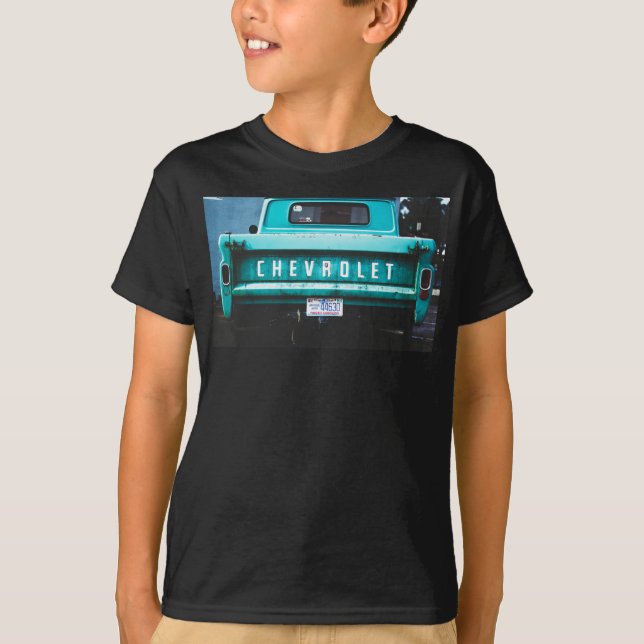 Camiseta Clásica Chevy C10 De Recogida Para Hombre (Anverso)