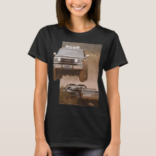 Camiseta Clásica Colt Seavers - Acróbata Desconoci