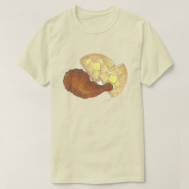 Camiseta Clásica comida del Alma frita pollo frito y cena W