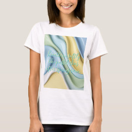 Camiseta clásica con gráfico abstracto elegante