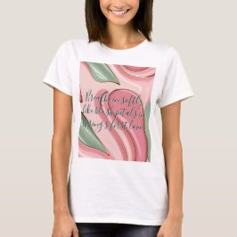 Camiseta clásica con gráfico abstracto elegante