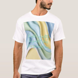Camiseta clásica con gráfico abstracto elegante