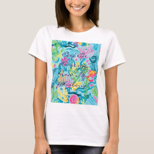 Camiseta clásica con gráfico elegante
