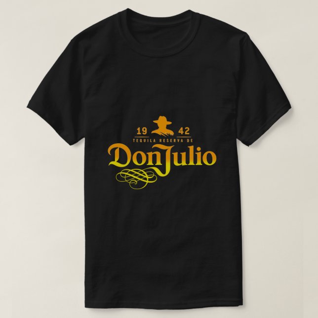 Camiseta Clásica con Logo de Don Julio (Diseño del anverso)