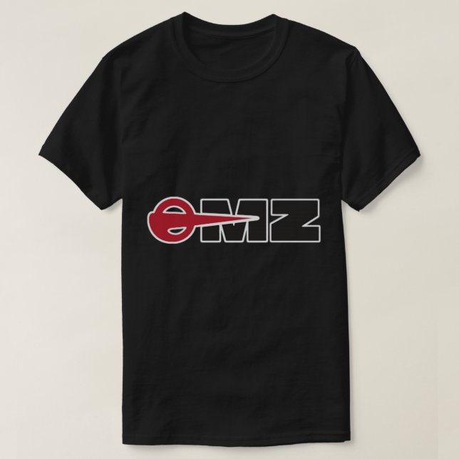 Camiseta clásica con logotipo MZ (Diseño del anverso)