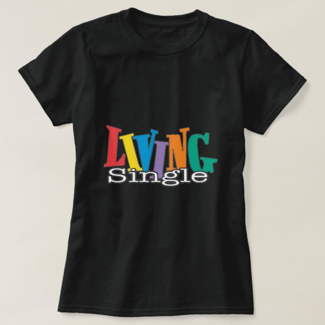 Camiseta clásica con logotipo único vivo (Diseño del anverso)