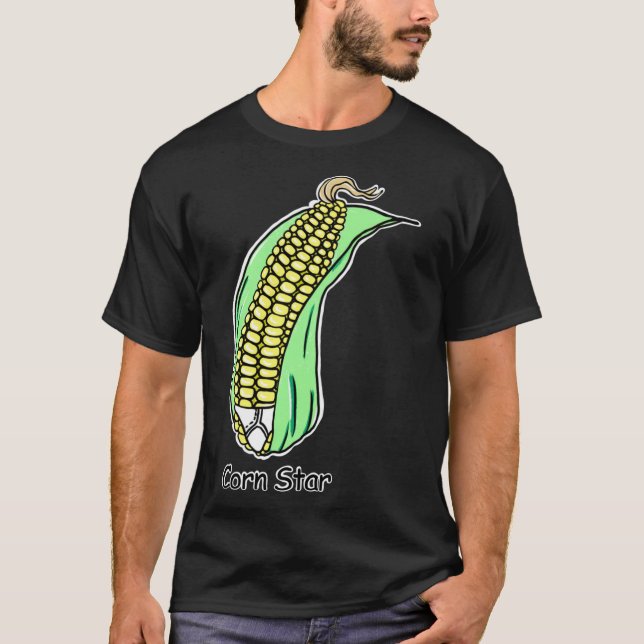 Camiseta Clásica Corn Star (Anverso)