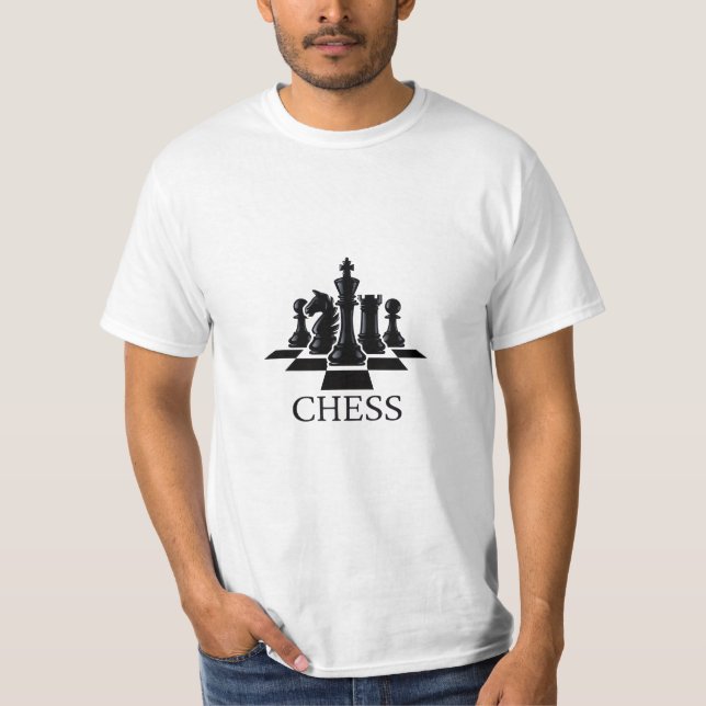 Camiseta clásica de ajedrez - Diseño elegante para (Anverso)