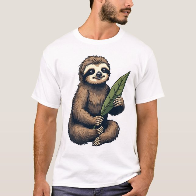 Camiseta clásica de animal de grabado de línea de  (Anverso)