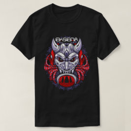 Camiseta clásica de arte japonés con máscara Oni d
