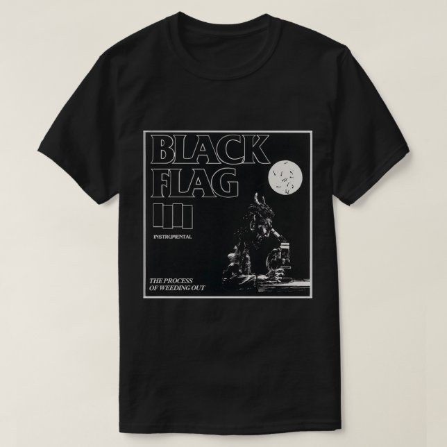 Camiseta Clásica de Banderas Negras (Diseño del anverso)