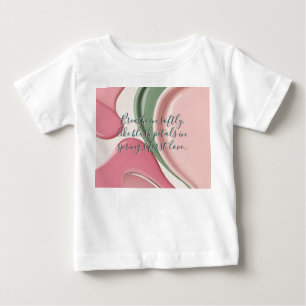 Camiseta clásica de bebé en gráfico elegante