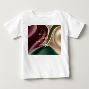 Camiseta clásica de bebé en gráfico elegante