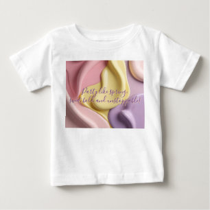 Camiseta clásica de bebé en gráfico elegante