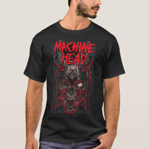 Camiseta clásica de cabeza de máquina