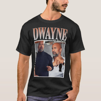 Camiseta clásica de camiseta Dwayne Johnson T-Shir