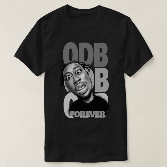 Camiseta Clásica de Caricatura de ODB para Siempre (Diseño del anverso)