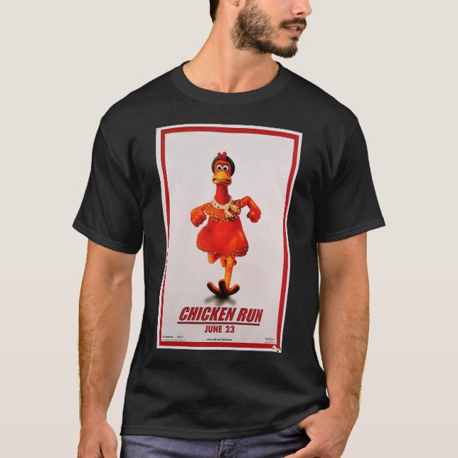 Camiseta clásica de carrera de pollo (Anverso)