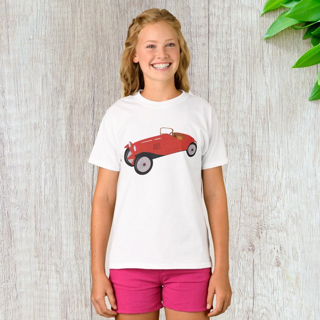 Camiseta clásica de Chicas de coches rojos (Subido por el creador)