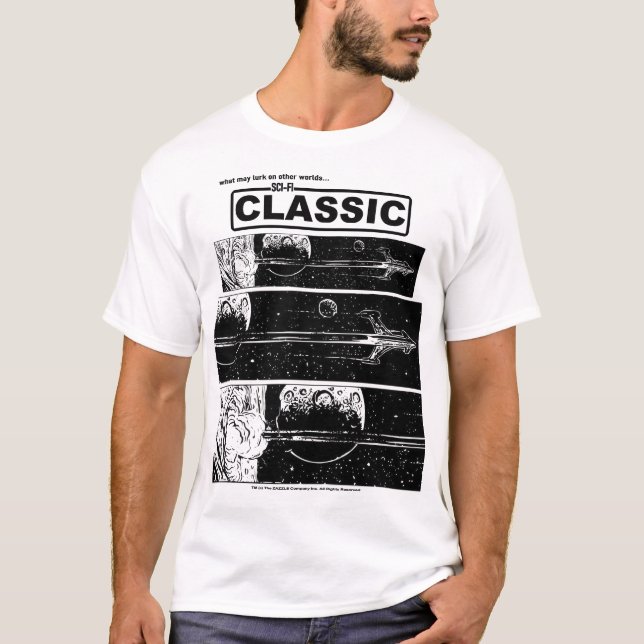 Camiseta Clásica de CIENCIA FICCIÓN (Anverso)