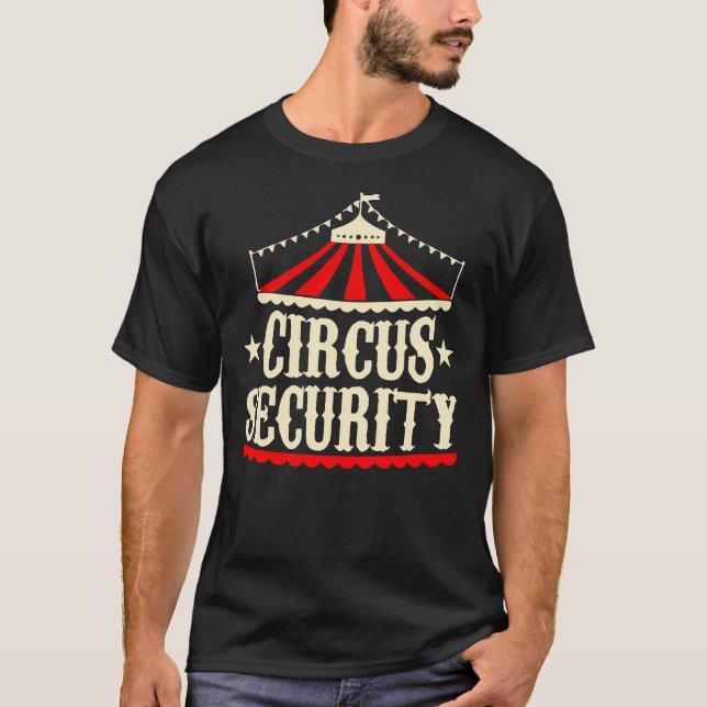 Camiseta Clásica de Circus Security (Anverso)