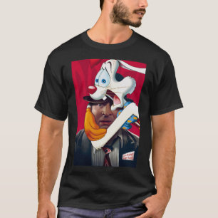 camiseta clásica de conejo de fusilería