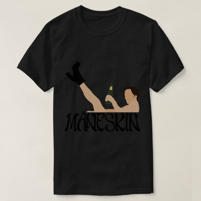 Camiseta clásica de Damiano David (Diseño del anverso)