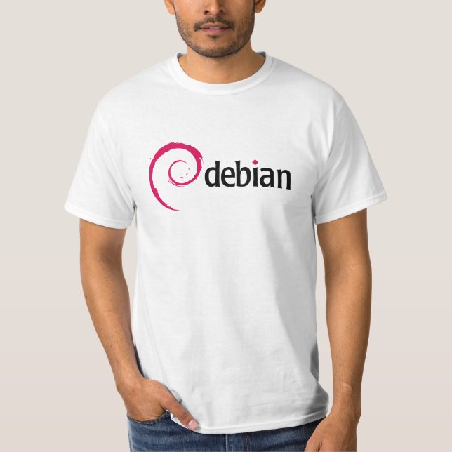 Camiseta clásica de Debian (Anverso)