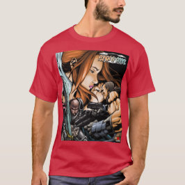 Camiseta clásica de diseño de carnes y acero V4