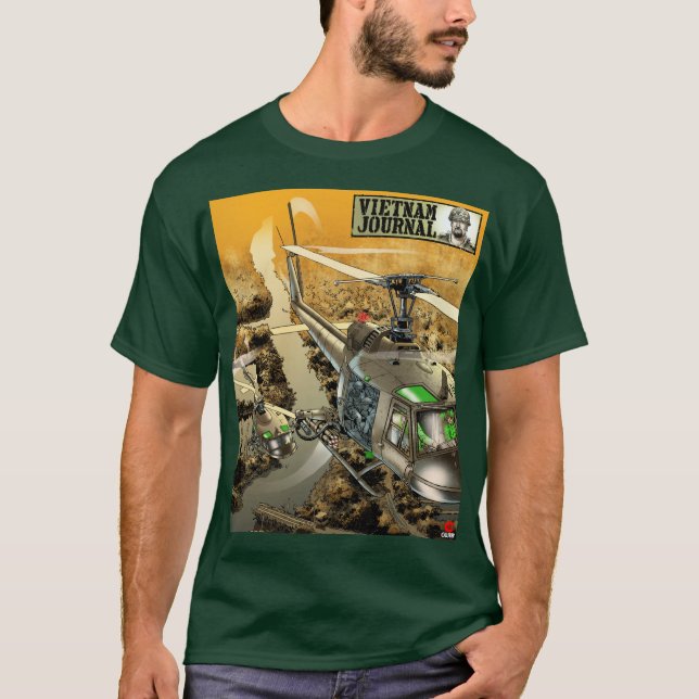 Camiseta clásica de diseño de Vietnam Journal V2 (Anverso)