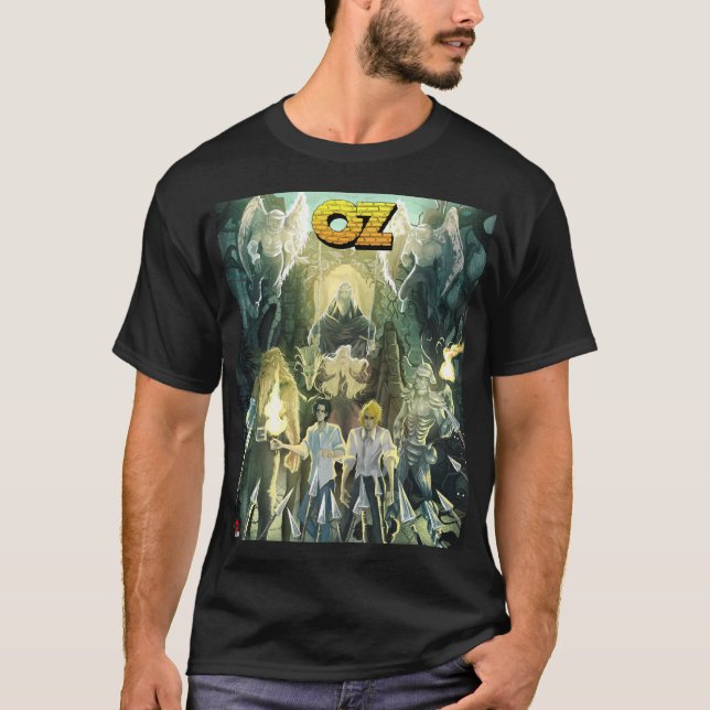 Camiseta clásica de diseño OZ V2 para hombres (Anverso)