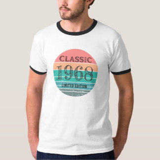 Camiseta clásica de edición limitada con año de na