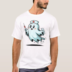 Camiseta clásica de enfermera fantasma_2