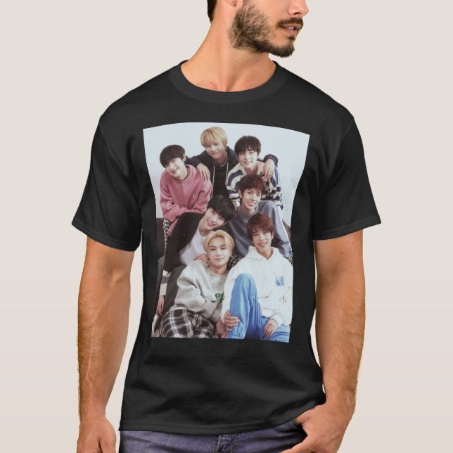 Camiseta clásica de fotos de grupo ENHYPEN (Anverso)