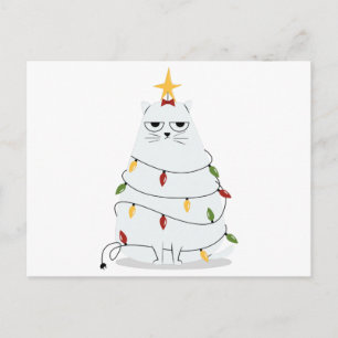 Camiseta clásica de gato gruñón de Navidad