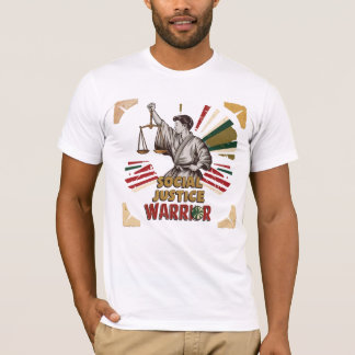 Camiseta clásica de guerrero de la justicia social