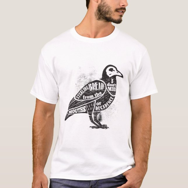 Camiseta clásica de huelga de hambre (Anverso)